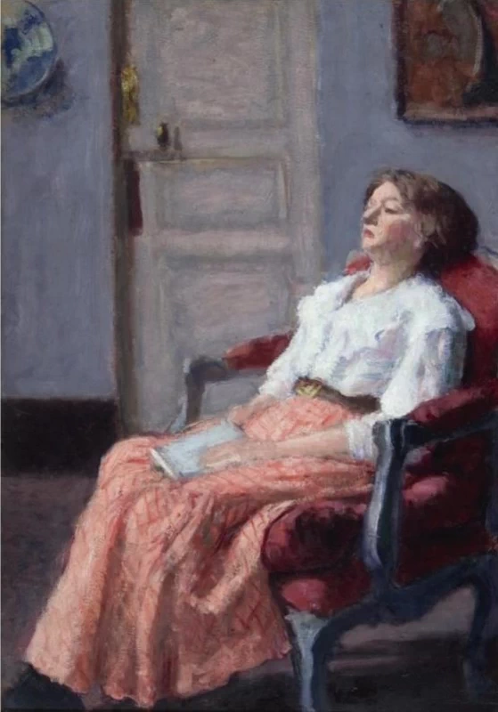 Ragazza in camicetta bianca